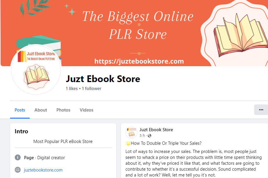 juztebookstore plr ebook